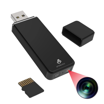 Stick cu camera ascunsa, rezolutie 1080P, detectie miscare, baterie 500 mAh, inregistrare ciclica, avertizare prin vibratii, timp de filmare 4 ore