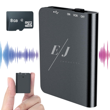 Mini reportofon spion, Q61, 8 GB, autonomie 24 ore, stocare 192 ore, raza actiune 60m, MP3, reducere a zgomotului de fundal