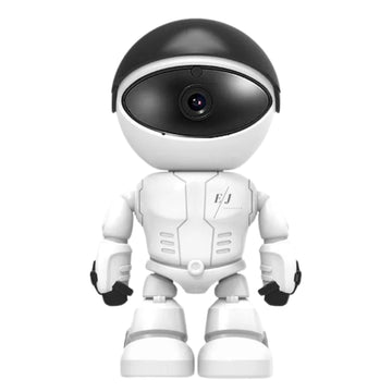 Robot baby monitor, camera supraveghere wireless 2 MP, HD 1080P, senzor de miscare, rotire automata 360°, vedere nocturna, infrarosu