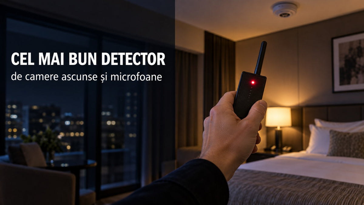 Cel mai bun detector de camere ascunse și microfoane (2026)