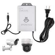 Alimentator UPS 12V portabil, baterie reincarcabila 3600 mAh, protectii integrate la supratensiune, supraincarcare, scurtcircuit si temperaturi ridicate, iesire DC 5.5 mm, compatibil cu camere de supraveghere si alte dispozitive, alb