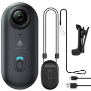 Mini camera de actiune, 1080P Full HD, baterie 800 mAh, autonomie 3 ore inregistrare continua, pandativ magnetic, clema 360°