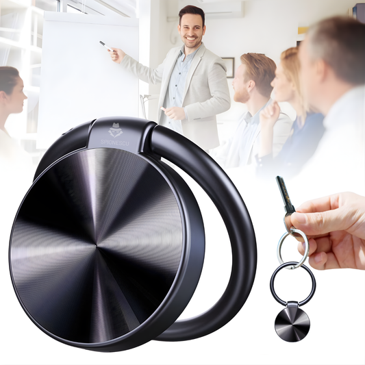 Reportofon spion compact S30, activare vocala, inregistrare adpcm 1536 kbps, reducere zgomot dsp, functie player mp3, autonomie extinsa si design discret, negru