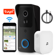 RESIGILAT - Sonerie video inteligenta WiFi 2.4G/5G, rezistenta la apa IP65, camera HD cu viziune noc