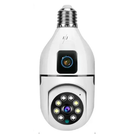 Camera de supraveghere dubla 360° HD, WiFi, 4MP, PTZ, CCTV - V380