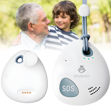 Dispozitiv GPS M6, 4G, localizare in timp real, buton SOS, monitorizare vocala, perimetru de Siguranta, baterie 500 mAh,  incarcare magnetica, nano SIM