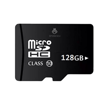 Card de memorie MicroSD, 128 GB, Clasa 10, pentru telefon, camera video de supraveghere, aparat foto, rezistent la apa  IPX6