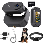 Mini camera video corporala 1080P cu viziune nocturna, body cam, clip rotativ 180°, montare magnetic