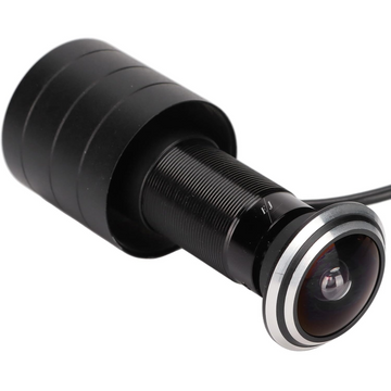 Vizor inteligent pentru usa cu camera video 1080P, WiFi 2.4G, detectarea miscarii, audio bidirectional, vedere nocturna, stocare cloud si card TF, control din aplicatie Tuya Smart, unghi larg 140°