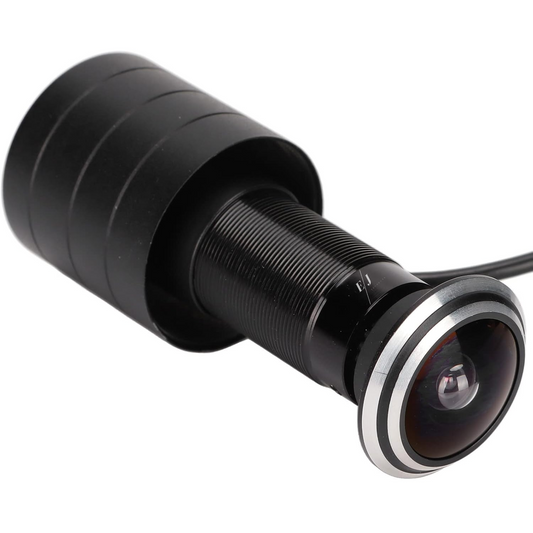Vizor inteligent pentru usa cu camera video 1080P, WiFi 2.4G, detectarea miscarii, audio bidirectional, vedere nocturna, stocare cloud si card TF, control din aplicatie Tuya Smart, unghi larg 140°
