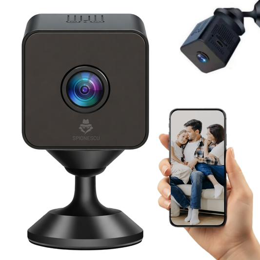 Mini camera magnetica, X1, rezolutie 1080P, rotatie 360°, unghi vizualizare 160°, viziune nocturna, detectie miscare, functie Hotspot, stocare card TF