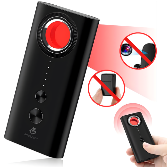 Detector aparate spionaj, T1, microfoane, GPS, distanta detectare 5-10 m,  baterie 300 mAh,  autonomie 25 ore