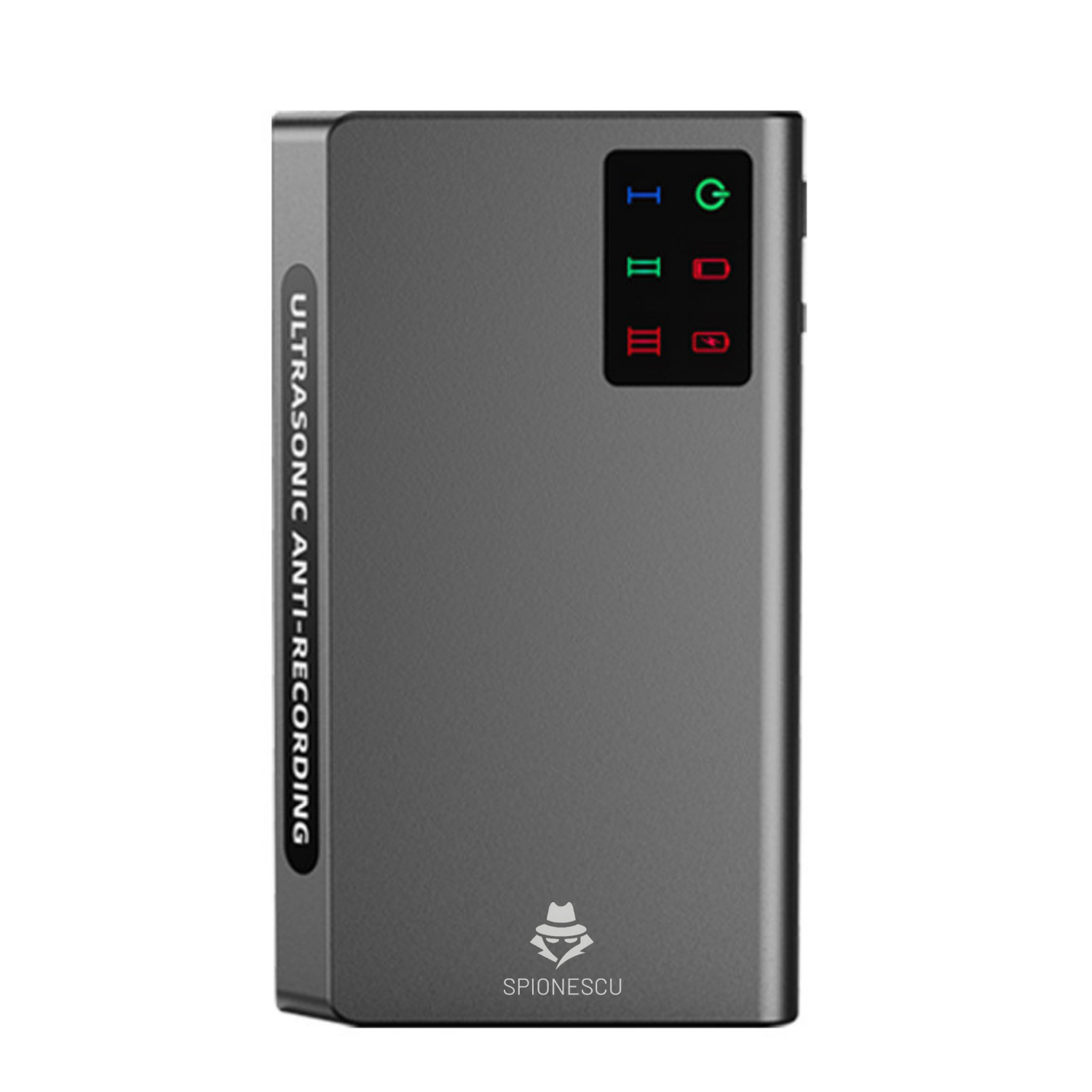 Dispozitiv anti-inregistrare, tehnologie ultrasunete avansata, distorsionare sunete, autonomie 180 min, baterie 4000mAh, protectie 270°, control wireless pana la 50m