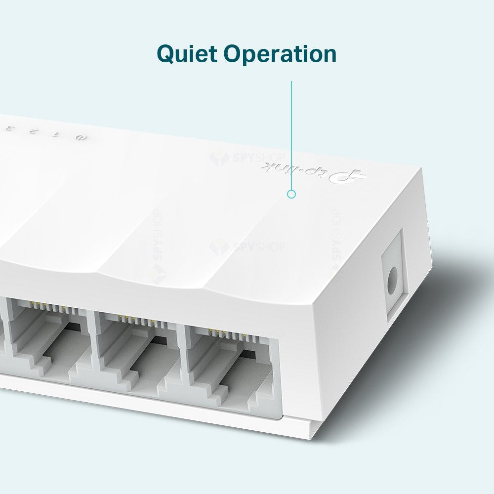Switch cu 5 porturi TP-Link LS1005, 10/100 Mbps, 2000 MAC