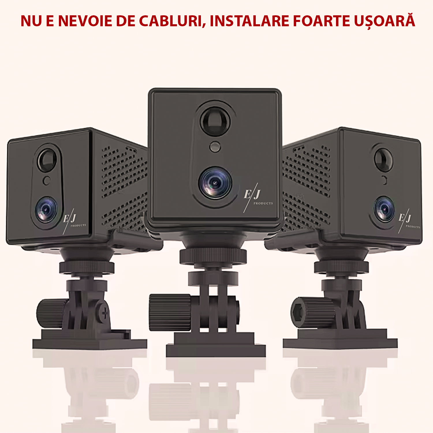 Camera video 4G, CB75, 3 MP, unghi 135°, autonomie 24 ore, Full HD, raza actiune 10m