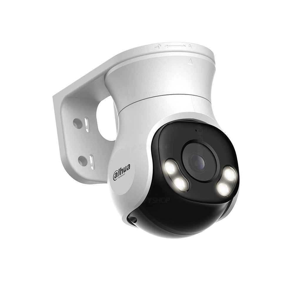 Camera supraveghere Speed Dome Dahua Full Color HAC-PT1239A-A-LED-S2, 2MP, 2.8 mm, lumina alba 40m, microfon, instalare rapida