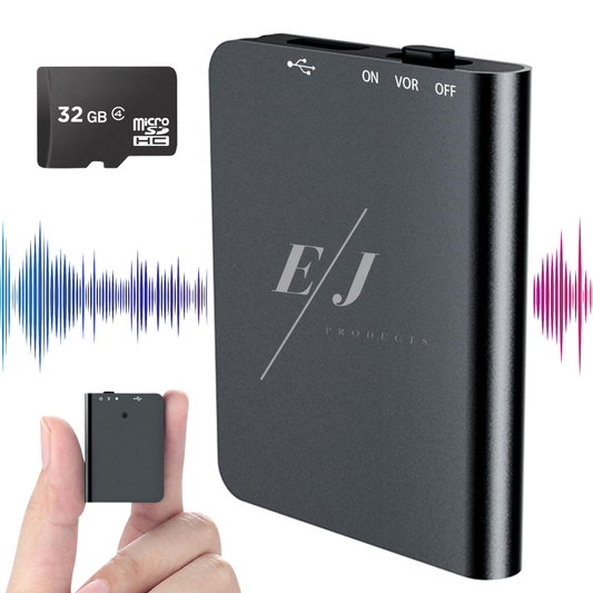 Mini reportofon spion, Q61, 32GB, autonomie 24 ore, capacitate inregistrare 768 ore, raza actiune 60m, MP3, reducere a zgomotului de fundal