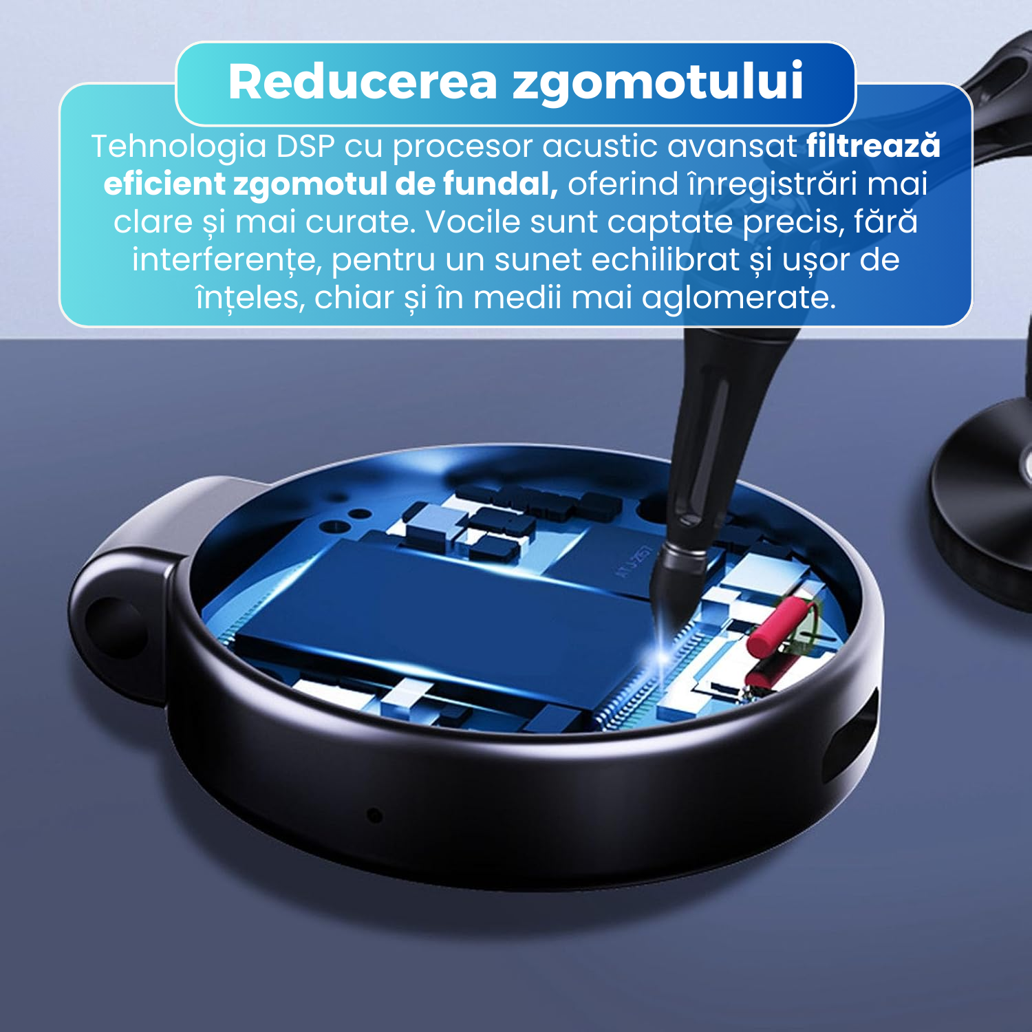 RESIGILAT - Mini reportofon cu microfon ascuns, activare vocala - S30