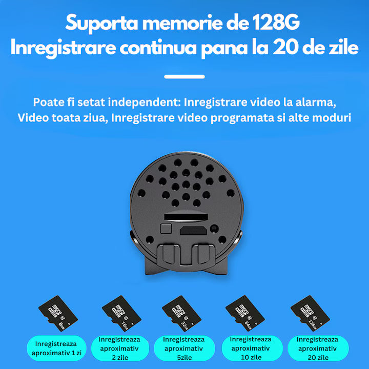 Mini camera ascunsa WiFi, Full HD, night vision, unghi 140° - MR-L10