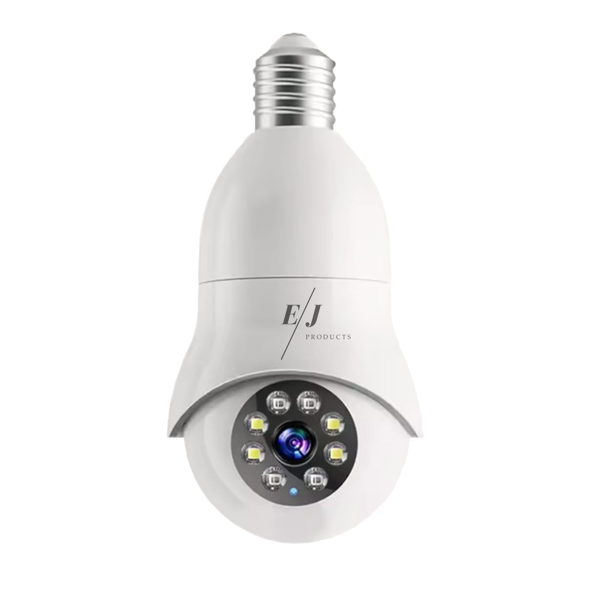 Camera de supraveghere, E27, full HD, WIFI, 5G, vedere panoramica 355°, alarma, IR, vedere nocturna, rezistenta la apa, AI, detectare miscare, comunicare bidirectionala, alb