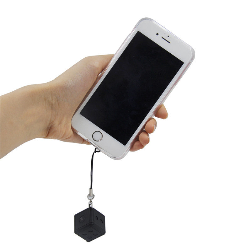 Zar cu camera ascunsa si microfon, Full HD, night vision, negru - SQ16