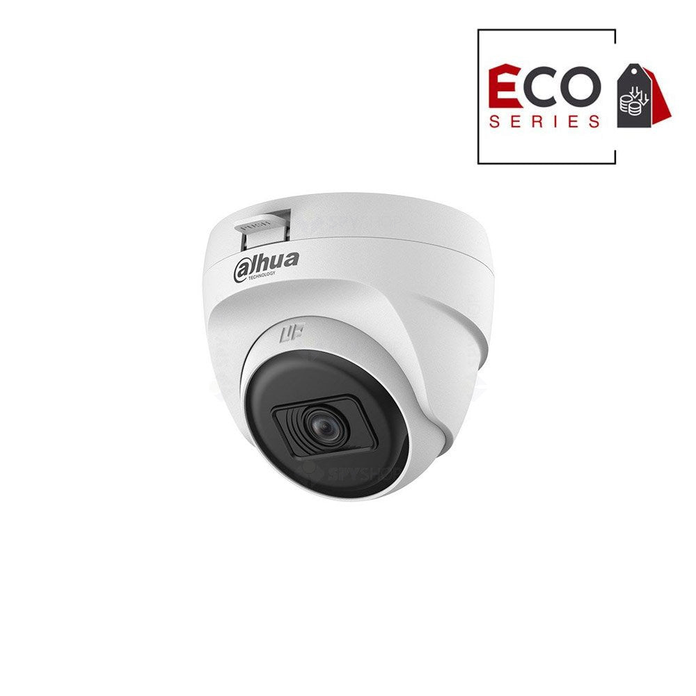 Camera supraveghere Dome Dahua Eco Series HAC-T1A21-U-0280B, 2 MP, 2.8 mm, IR 25 m, instalare rapida
