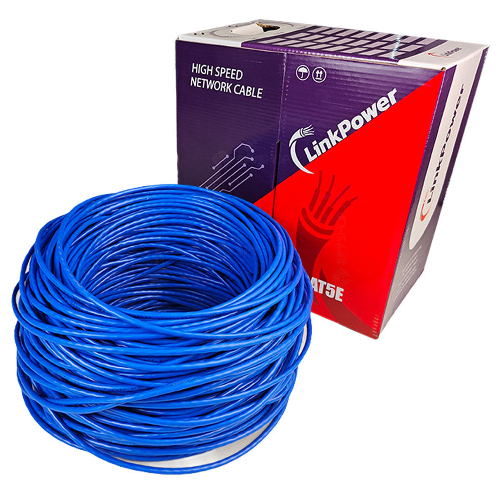 Cablu UTP CAT5E Cupru LinkPower LINK-UTP-305, pret/305 m