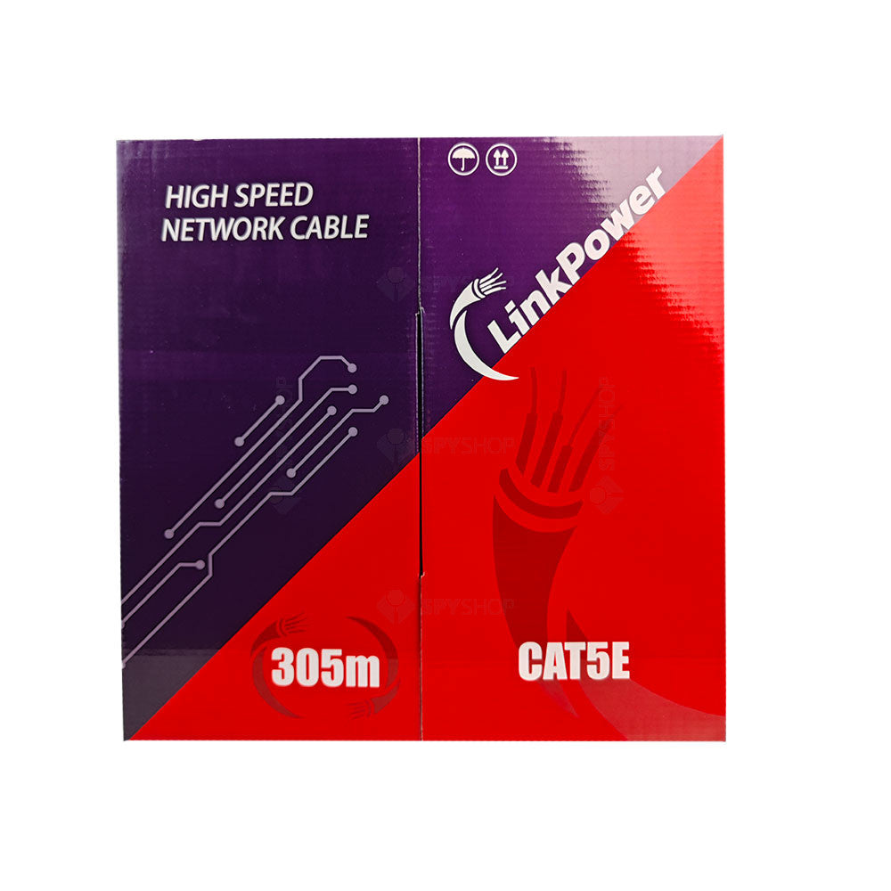 Cablu UTP CAT5E Cupru LinkPower LINK-UTP-305, pret/305 m