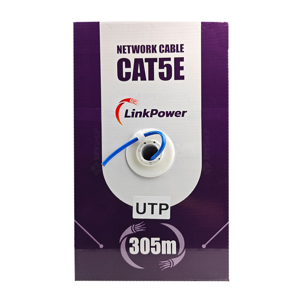 Cablu UTP CAT5E Cupru LinkPower LINK-UTP-305, pret/305 m