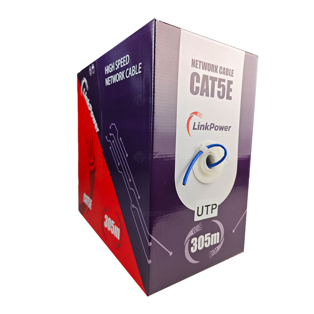 Cablu UTP CAT5E Cupru LinkPower LINK-UTP-305, pret/305 m