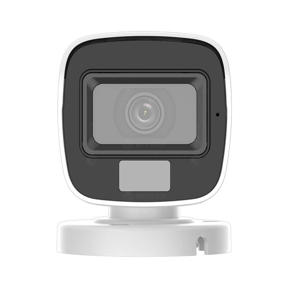 Camera supraveghere exterior cu iluminare duala Hikvision HiLook Smart Hybrid Light THC-B127-LPS, 2 MP, 2.8 mm, IR/lumina alba 20 m, microfon