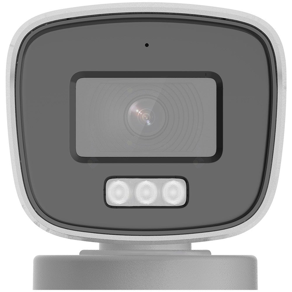 Camera supraveghere exterior cu iluminare duala Hikvision HiLook Smart Hybrid Light THC-B257-LMS, 3K, 2.8 mm, IR/lumina alba 40 m, microfon