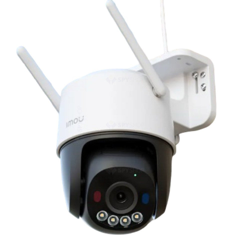 Camera supraveghere wireless IP WiFi 6 PT Imou Cruiser SC Active Deterrence IPC-K7FP-8V0N, 8 MP, 3.6 mm, IR 30 m, microfon si difuzor, slot card, night vision color, auto-tracking, detectie miscare, alarma, PoE