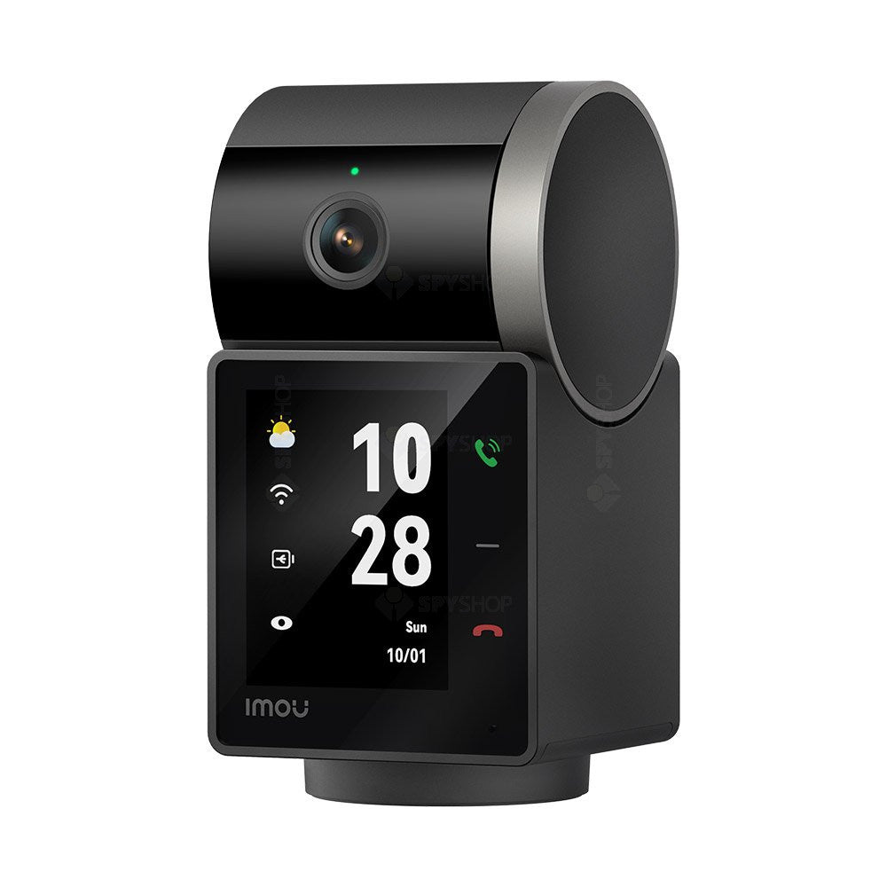 Camera supraveghere wireless IP WiFi Imou Rex VT Pro Active Deterrence IPC-S2VBP-5M0WR, 5 MP 3K, 3.6 mm, IR 20 m, ecran 2.4 inch, acumulator 2000 mAh, intercom, microfon si difuzor, slot card, auto tracking