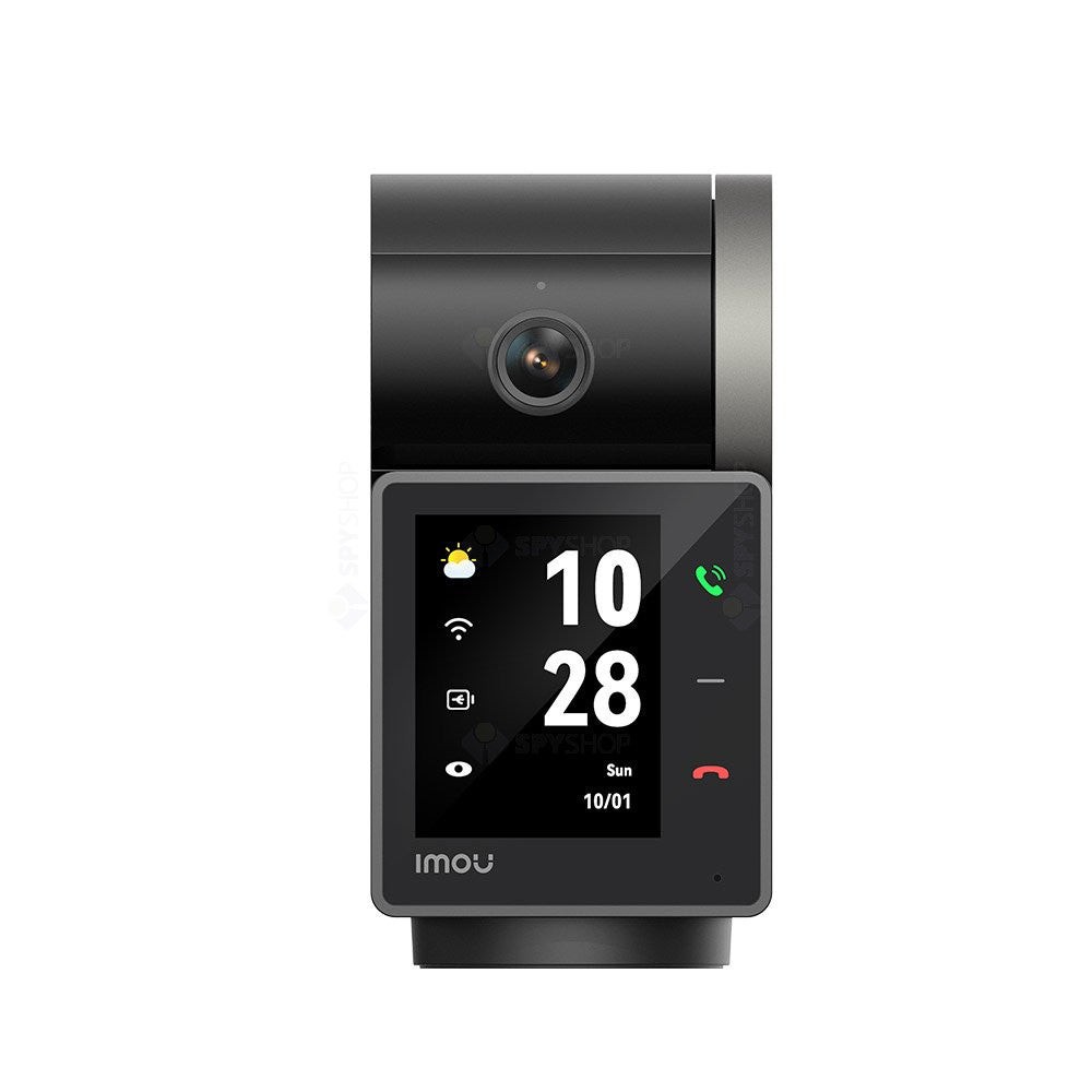 Camera supraveghere wireless IP WiFi Imou Rex VT Pro Active Deterrence IPC-S2VBP-5M0WR, 5 MP 3K, 3.6 mm, IR 20 m, ecran 2.4 inch, acumulator 2000 mAh, intercom, microfon si difuzor, slot card, auto tracking