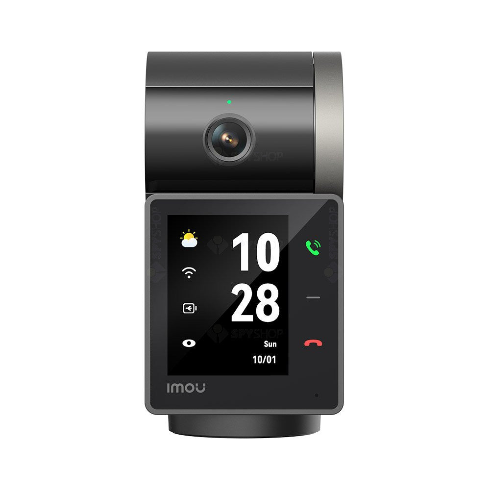 Camera supraveghere wireless IP WiFi Imou Rex VT Pro Active Deterrence IPC-S2VBP-5M0WR, 5 MP 3K, 3.6 mm, IR 20 m, ecran 2.4 inch, acumulator 2000 mAh, intercom, microfon si difuzor, slot card, auto tracking