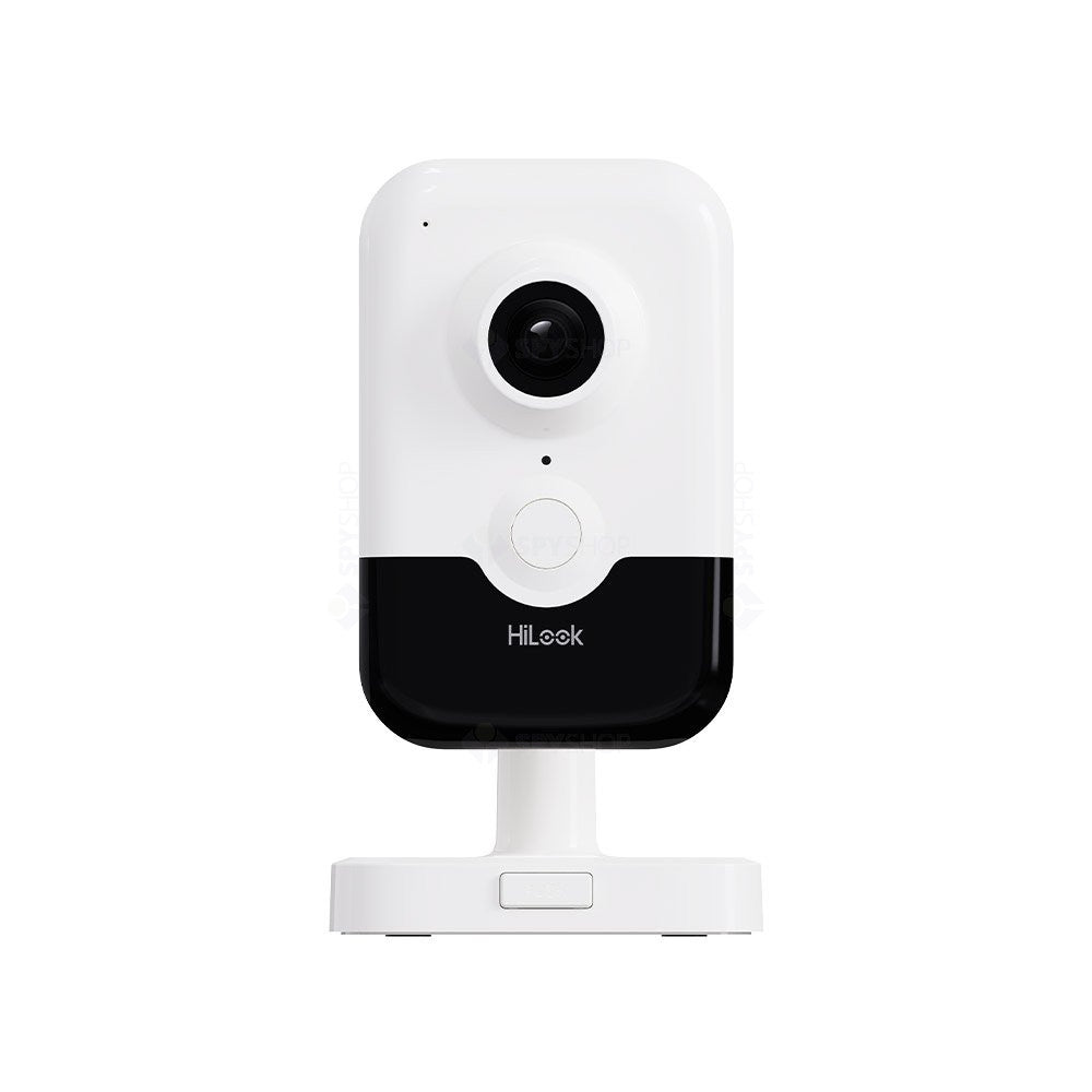 Camera supraveghere IP wireless WiFi Hikvision HiLook AcuSense IPC-C320HA-D/W(W), 2 MP, IR 10 m, slot card, 2.8 mm, microfon / difuzor