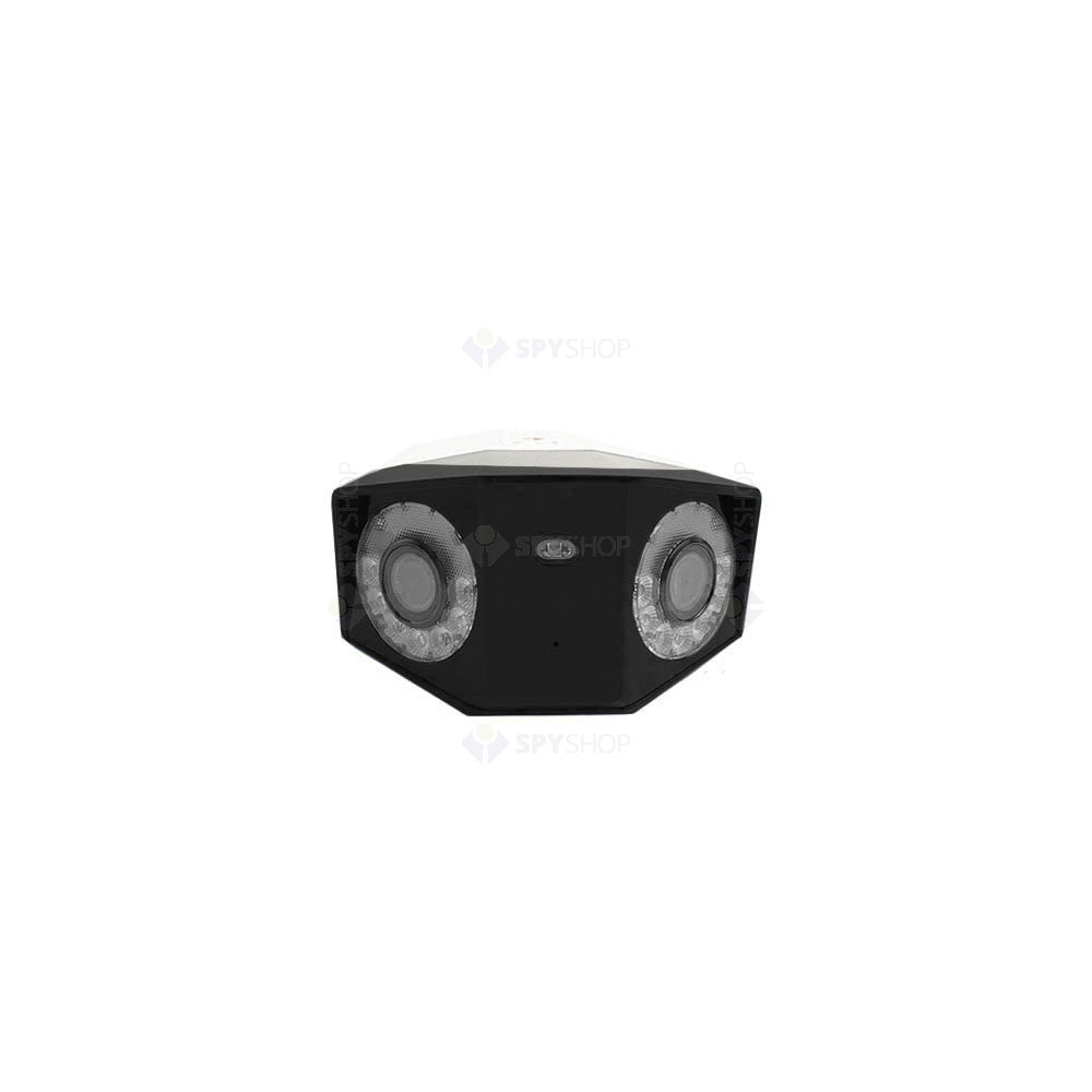 Camera supraveghere IP exterior Reolink Duo 2 P730 PoE, 8MP, unghi vizual 180 grade, slot card, lumina alba/IR 30 m, detectie oameni/vehicule, microfon, difuzor