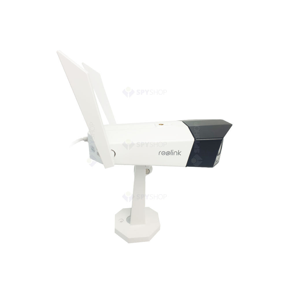 Camera supraveghere IP exterior Reolink Duo 2 WiFi W730, 8MP, unghi vizual 180 grade, slot card, lumina alba/IR 30 m, detectie oameni/vehicule, microfon, difuzor