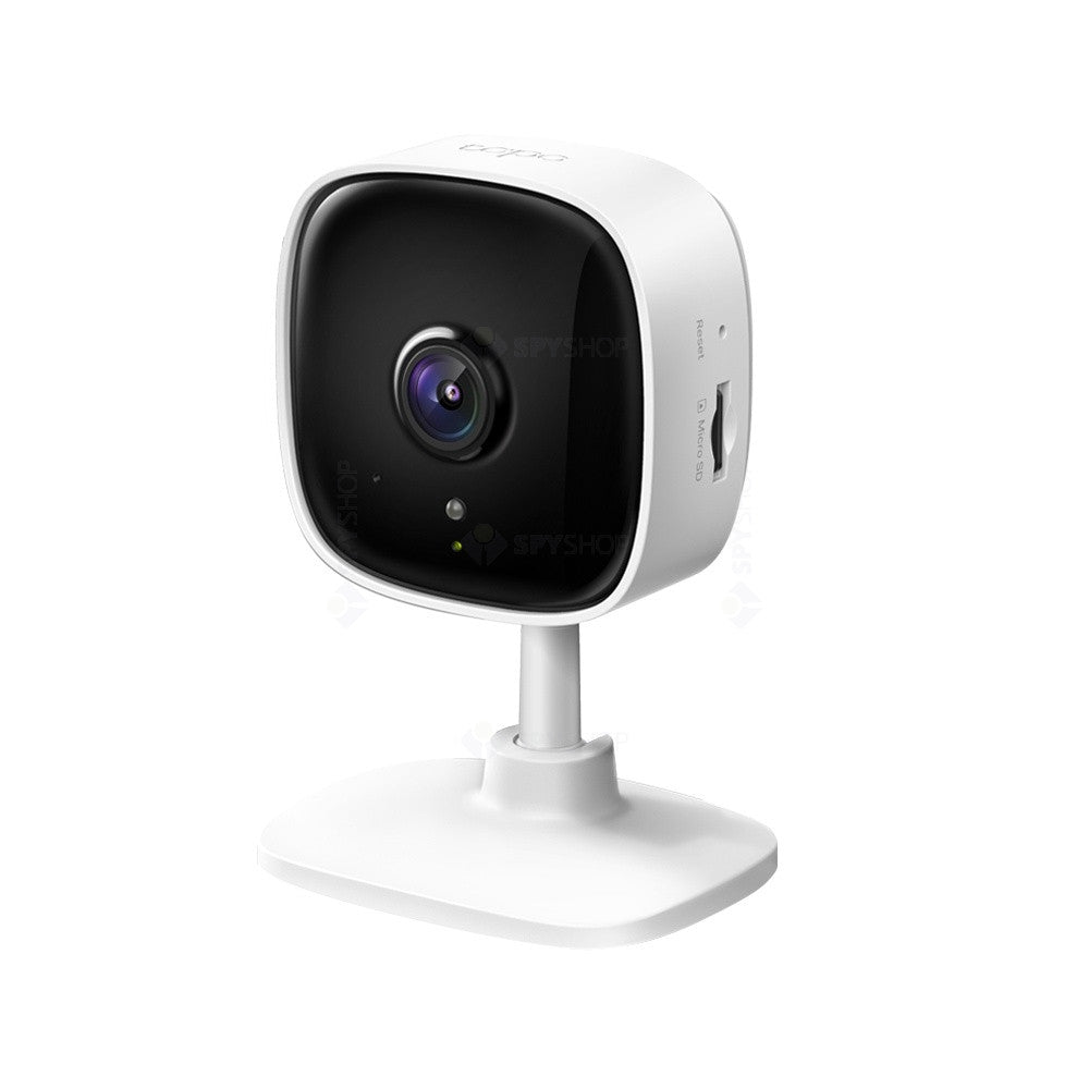 Camera supraveghere interior WiFi TP-Link Tapo C110, 3MP, IR 30m, detectie miscare, microfon, difuzor, slot card