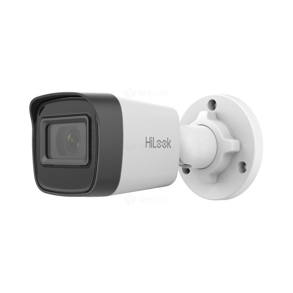 Camera supraveghere exterior IP HikVision HiLook IPC-B121H-C, 2 MP, 2.8 mm, IR 20 m, detectie miscare, PoE