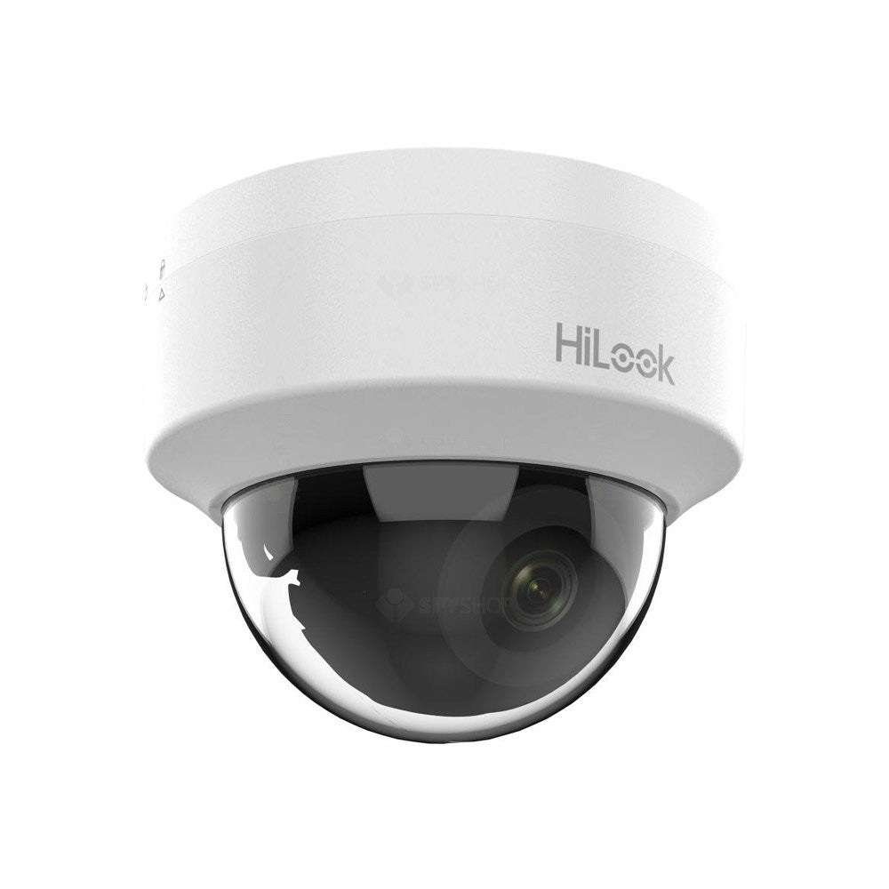 Camera supraveghere IP Dome HikVision HiLook IPC-D141H-C, 4 MP, 2.8 mm, IR 20 m, detectie miscare, PoE