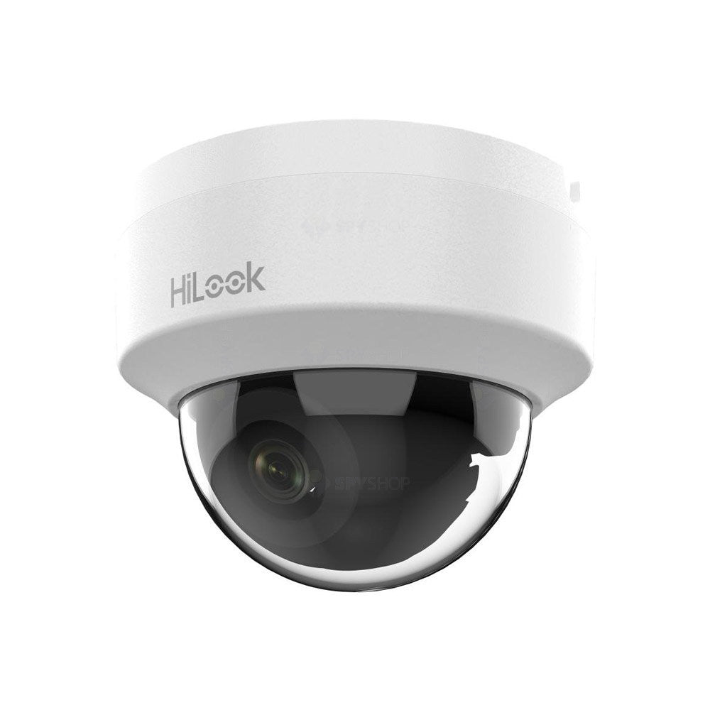 Camera supraveghere IP Dome HikVision HiLook IPC-D141H-C, 4 MP, 2.8 mm, IR 20 m, detectie miscare, PoE