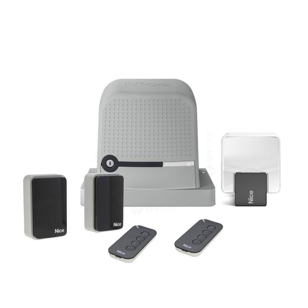 Kit automatizare poarta culisanta NICE Robus600 RBS600BDKCE, 8 metri, 600kg, 433.92 MHz