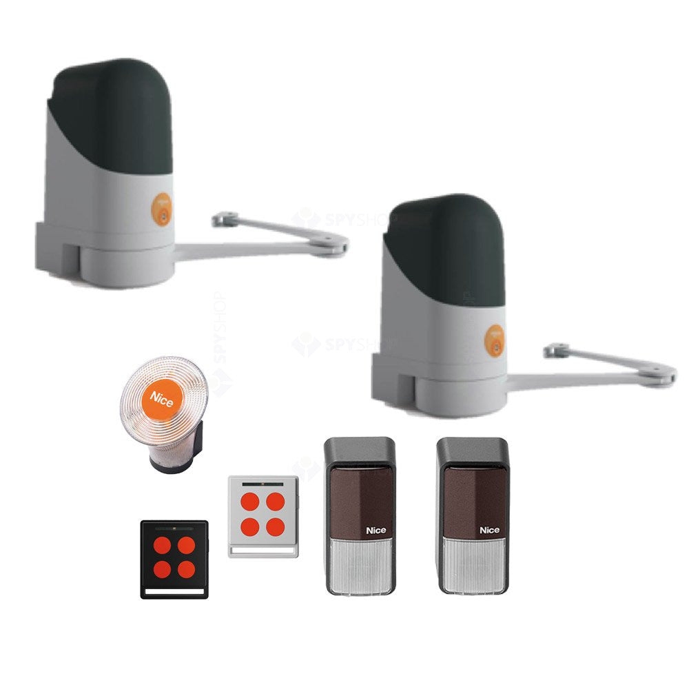 Kit automatizare poarta batanta Nice Home MAESTRO300, 250 Kg, 3 m/canat, 24 V