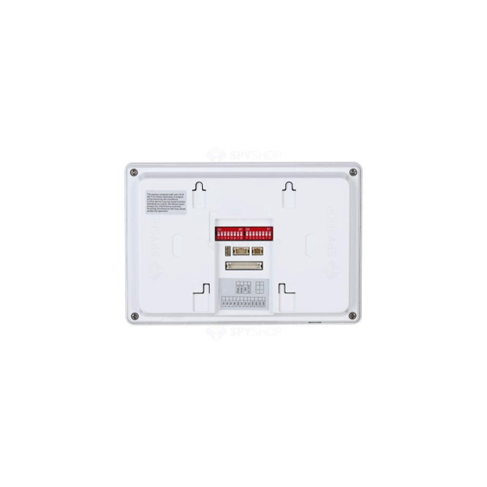 Kit videointerfon pe doua fire WiFi Dahua KTX01(F), 2 MP, 7 inch, 2.4 GHz, 2 fire,slot card