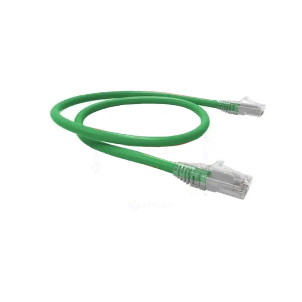 Patch cord U/UTP Cat6 LinkPower U-LINK-PATCHU05, 0.5 m, 26AWG, verde