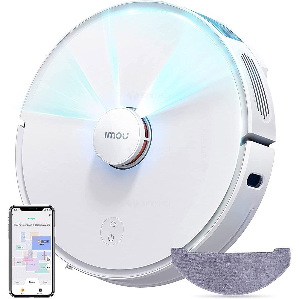 Robot aspirator cu functie mop Imou RV1C RV-L11, 2700Pa, 3200mAh, LiDAR
