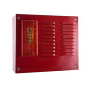 Sirena incendiu de exterior conventionala cu flash UniPOS SB112F, 118 dB, 1.5 Hz, 12-30 VDC