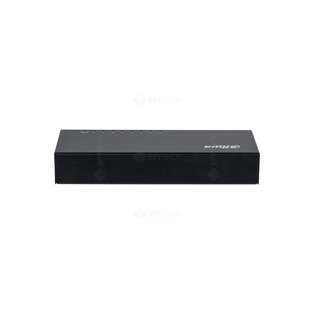 Switch cu 8 porturi Dahua Eco Series PFS3008-8GT-V2, 2K, 16 Gbps, fara management